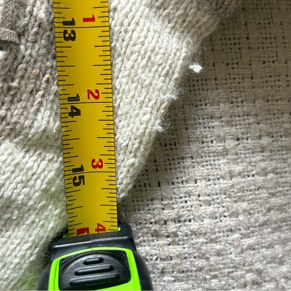 Vtg Silk Angora Sweater, Fringe, Pull Over, Turtle Neck, Soft Knit, Faux Suede - Picture 9 of 14